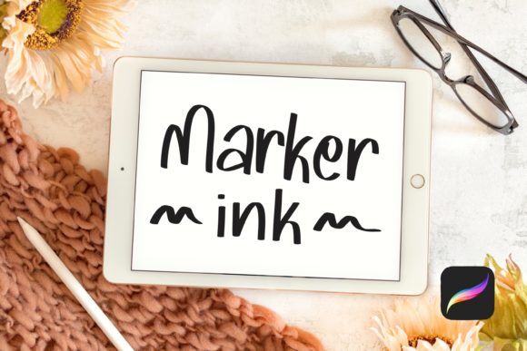 Download Marker Ink Brush for Procreate - Marker Collection